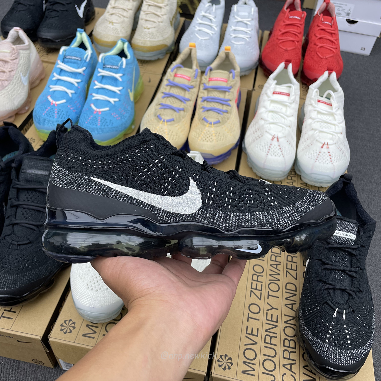 Nike Air Vapormax 2023 Fk Black Sail Anthracite (3) - newkick.vip